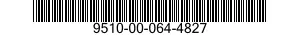 9510-00-064-4827  9510000644827 000644827