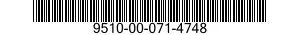 9510-00-071-4748  9510000714748 000714748