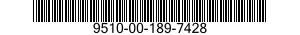 9510-00-189-7428 BAR,METAL 9510001897428 001897428