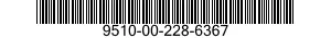 9510-00-228-6367  9510002286367 002286367