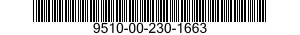 9510-00-230-1663  9510002301663 002301663