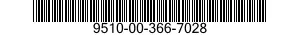 9510-00-366-7028  9510003667028 003667028