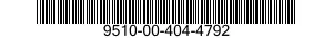 9510-00-404-4792  9510004044792 004044792