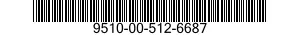 9510-00-512-6687  9510005126687 005126687