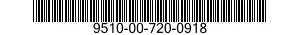 9510-00-720-0918  9510007200918 007200918