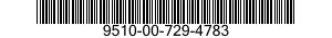 9510-00-729-4783  9510007294783 007294783