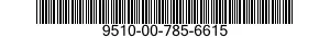 9510-00-785-6615  9510007856615 007856615