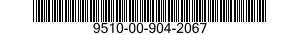 9510-00-904-2067  9510009042067 009042067