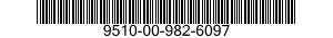 9510-00-982-6097  9510009826097 009826097
