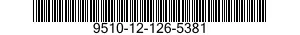 9510-12-126-5381  9510121265381 121265381