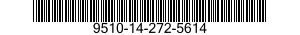 9510-14-272-5614  9510142725614 142725614
