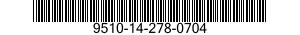 9510-14-278-0704  9510142780704 142780704