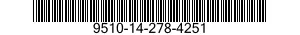 9510-14-278-4251  9510142784251 142784251