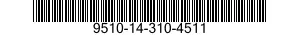 9510-14-310-4511  9510143104511 143104511