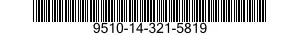 9510-14-321-5819  9510143215819 143215819