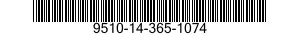 9510-14-365-1074  9510143651074 143651074