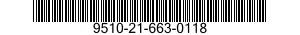 9510-21-663-0118  9510216630118 216630118