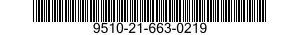 9510-21-663-0219  9510216630219 216630219