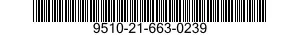 9510-21-663-0239 BAR,METAL 9510216630239 216630239