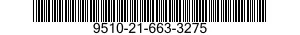 9510-21-663-3275  9510216633275 216633275