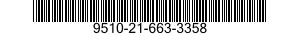 9510-21-663-3358 BAR,METAL 9510216633358 216633358