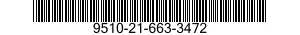 9510-21-663-3472 BAR,METAL 9510216633472 216633472