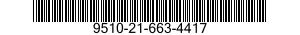 9510-21-663-4417  9510216634417 216634417