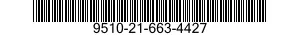 9510-21-663-4427  9510216634427 216634427