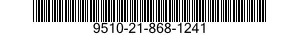 9510-21-868-1241  9510218681241 218681241