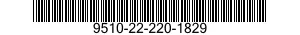 9510-22-220-1829  9510222201829 222201829