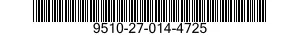 9510-27-014-4725 BAR,METAL 9510270144725 270144725