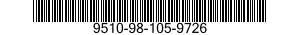 9510-98-105-9726 BAR,METAL 9510981059726 981059726