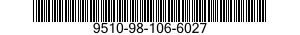 9510-98-106-6027 BAR,METAL 9510981066027 981066027
