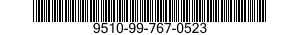 9510-99-767-0523  9510997670523 997670523