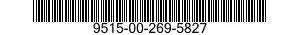 9515-00-269-5827 STRIP,METAL 9515002695827 002695827