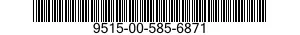 9515-00-585-6871 STRIP,METAL 9515005856871 005856871