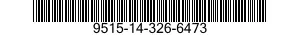 9515-14-326-6473  9515143266473 143266473