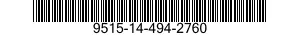 9515-14-494-2760 SHIM STOCK,LAMINATED 9515144942760 144942760