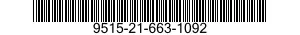9515-21-663-1092  9515216631092 216631092