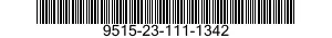 9515-23-111-1342 PLATE,METAL 9515231111342 231111342