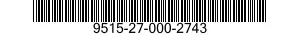 9515-27-000-2743 SHEET,METAL 9515270002743 270002743