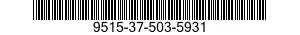 9515-37-503-5931 PLATE,METAL 9515375035931 375035931