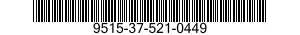 9515-37-521-0449 PLATE,METAL 9515375210449 375210449