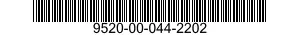 9520-00-044-2202  9520000442202 000442202