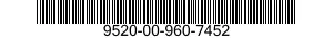 9520-00-960-7452  9520009607452 009607452