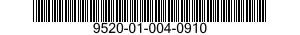 9520-01-004-0910 CHANNEL,STRUCTURAL 9520010040910 010040910