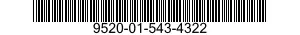 9520-01-543-4322 CHANNEL,STRUCTURAL 9520015434322 015434322
