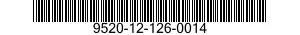9520-12-126-0014  9520121260014 121260014