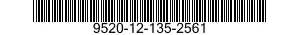 9520-12-135-2561  9520121352561 121352561