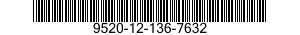 9520-12-136-7632  9520121367632 121367632